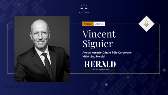 Vincent Siguier, avocat associé chez Herald Avocats